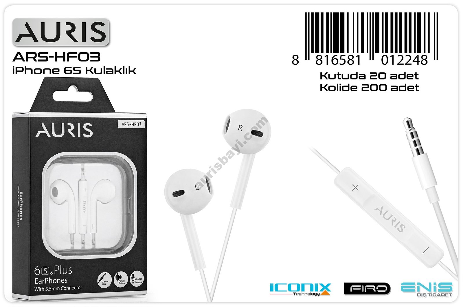 ARS-HF03 6s Kulaklık - Görsel 3