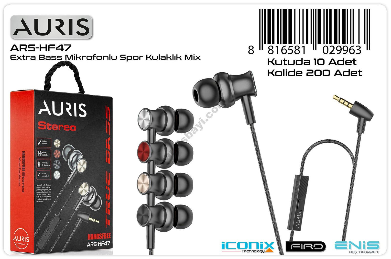 ARS-HF47 Kulaklık - Görsel 3