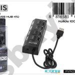 AURİS HB01 4USB HUB ANAHTARLI