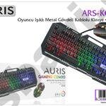 AURİS KGC20 METAL IŞIKLI OYUNCU KABLOLU KLAVYE+MOUSE