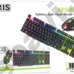 AURİS KGC10 IŞIKLI OYUNCU KABLOLU KLAVYE+MOUSE SET